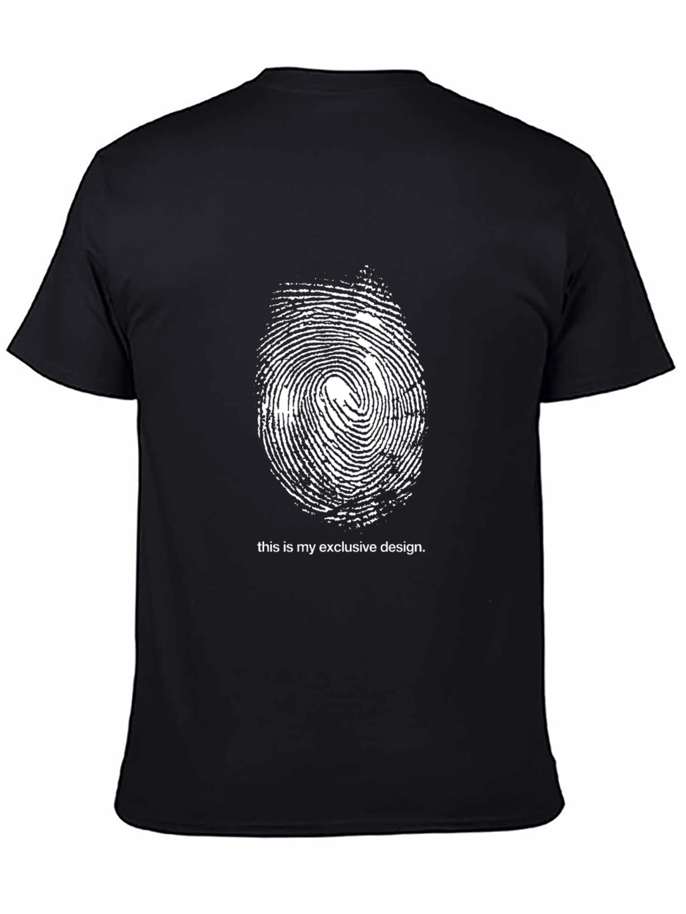 Exclusive Design Black T-Shirt