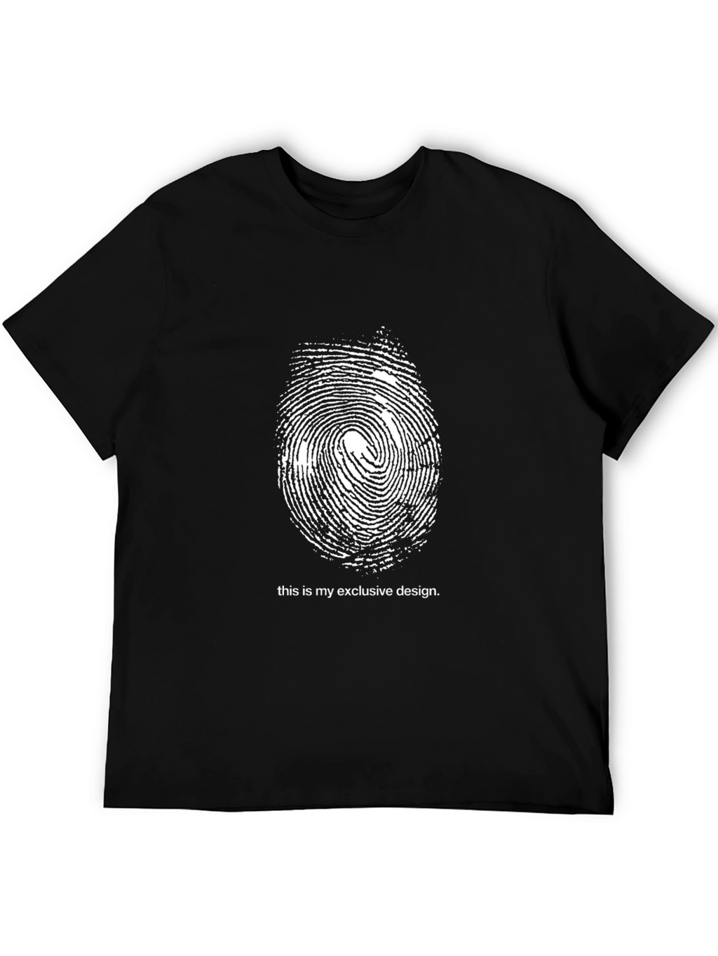 Exclusive Design Black T-Shirt