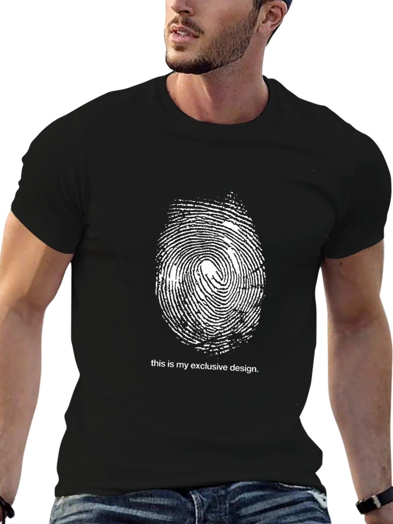 Exclusive Design Black T-Shirt