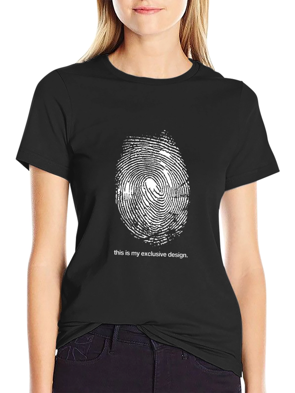 Exclusive Design Black T-Shirt