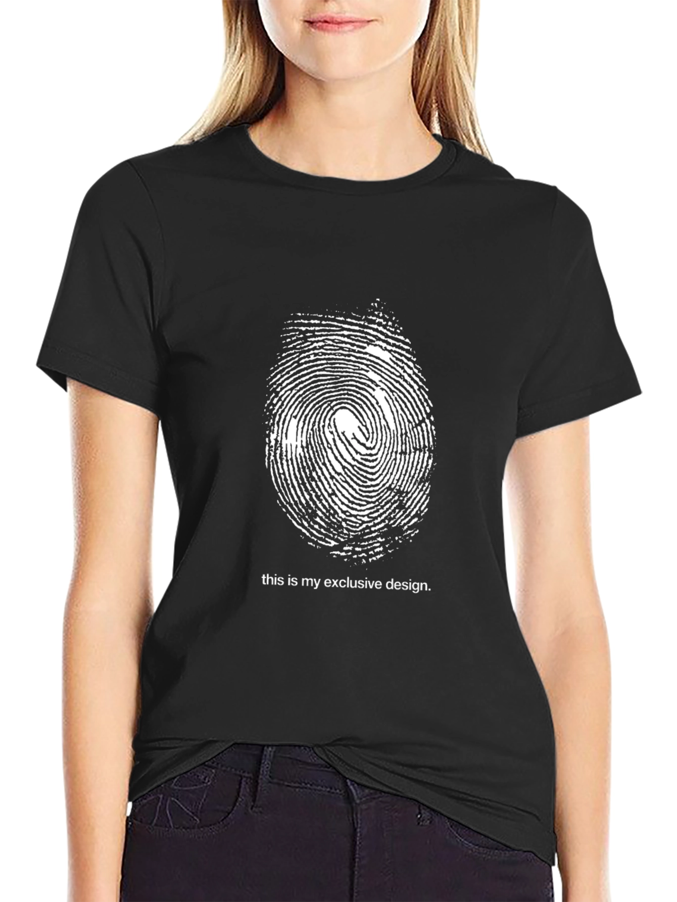 Exclusive Design Black T-Shirt