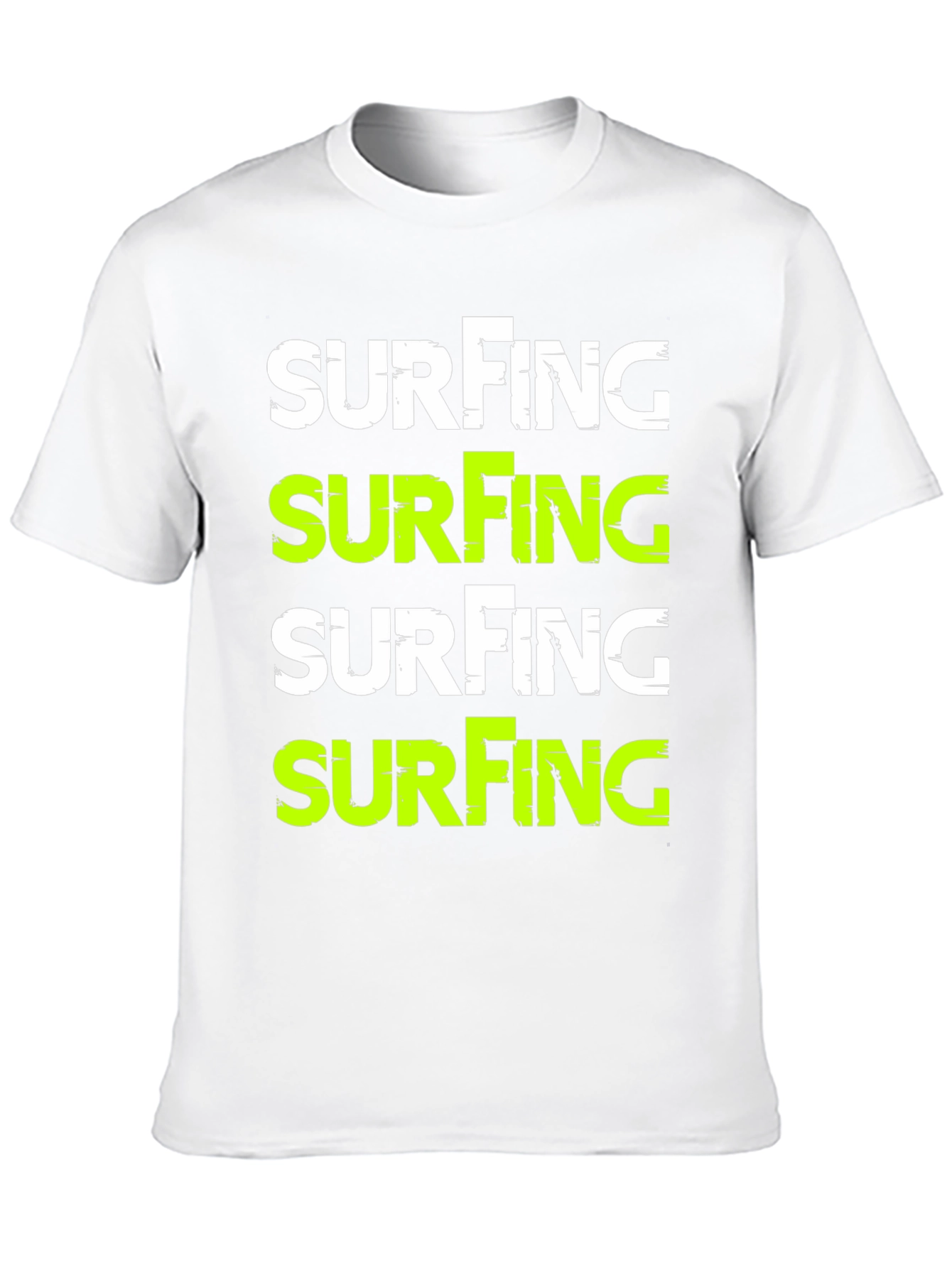 Surfing Graphic Tee - Black T-Shirt