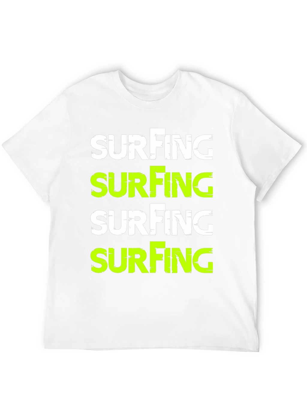 Surfing Graphic Tee - Black T-Shirt