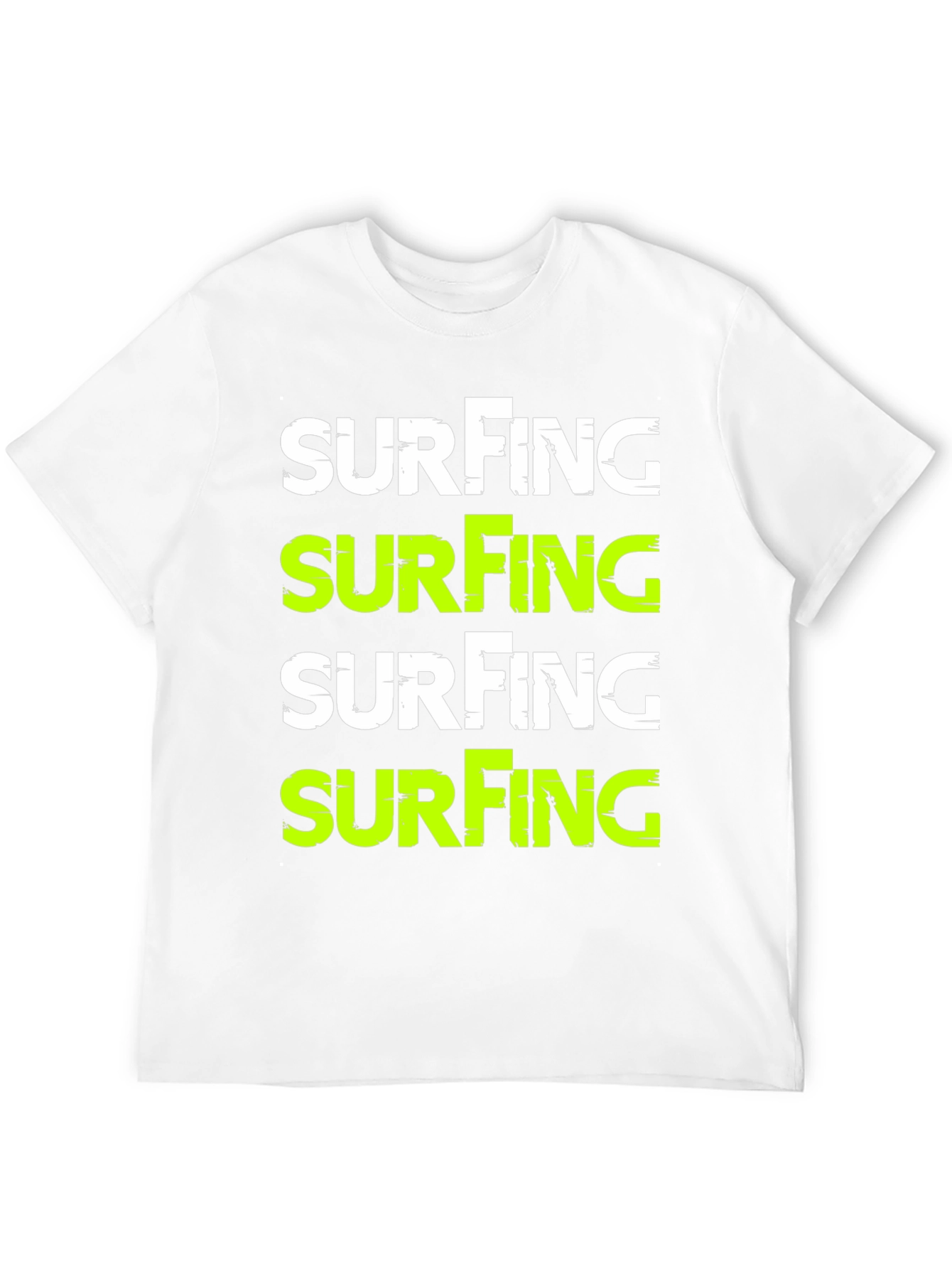 Surfing Graphic Tee - Black T-Shirt