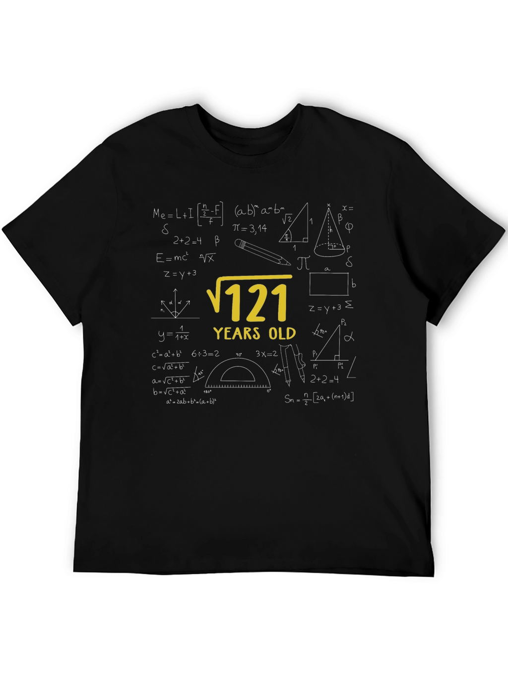11 Years Old Math Equations Graphic Tee
