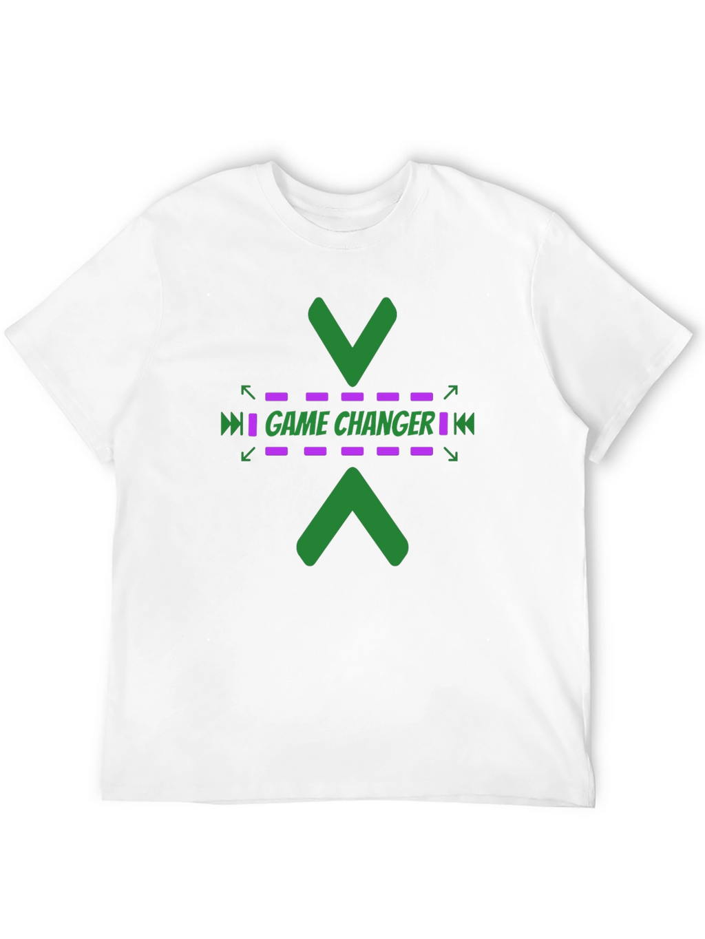 Game Changer Graphic Tee - Stylish Black T-Shirt