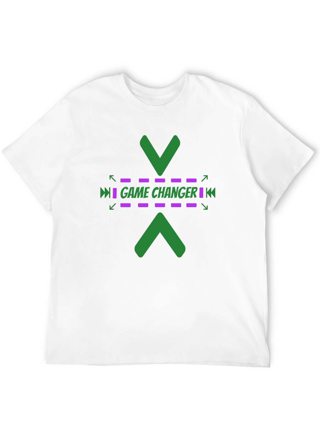 Game Changer Graphic Tee - Stylish Black T-Shirt