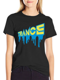 Trance Music Dripping Graphic T-Shirt