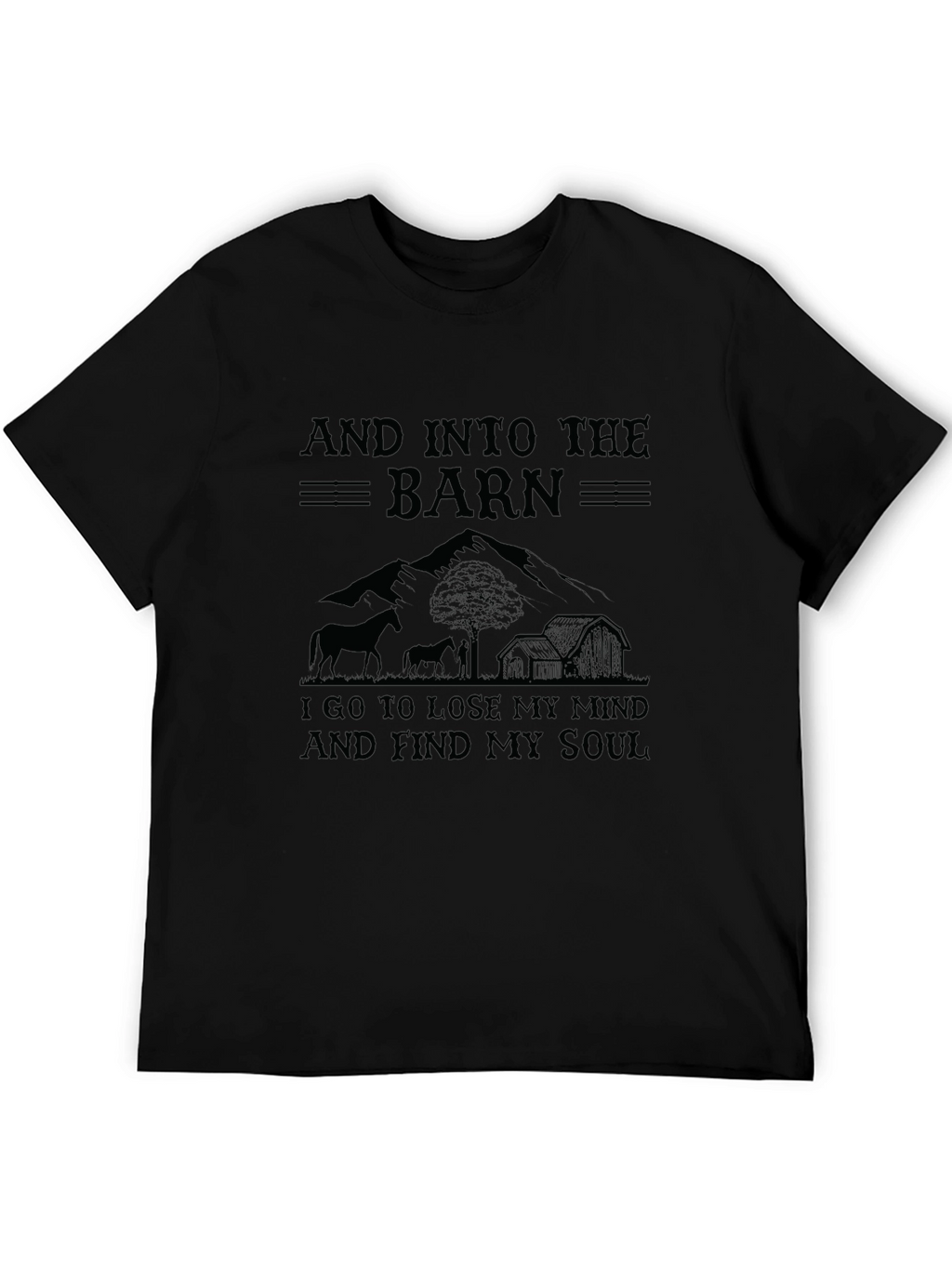Barn Soul Black T-Shirt