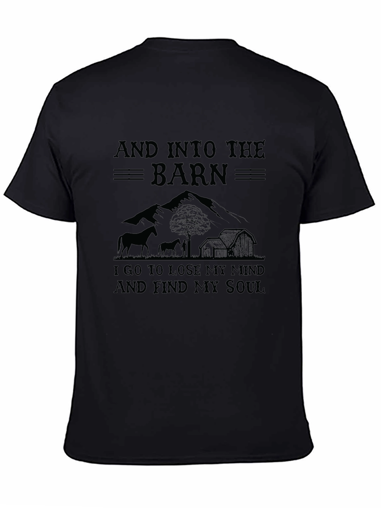 Barn Soul Black T-Shirt