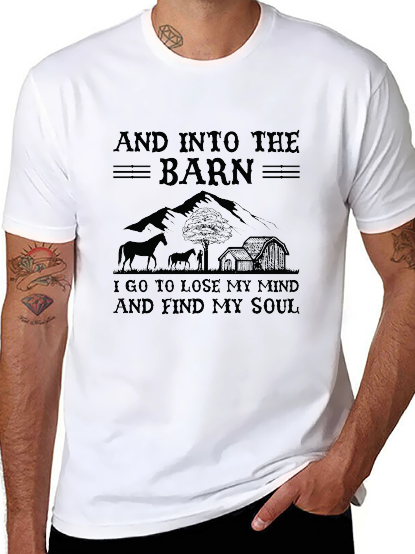 Barn Soul Black T-Shirt