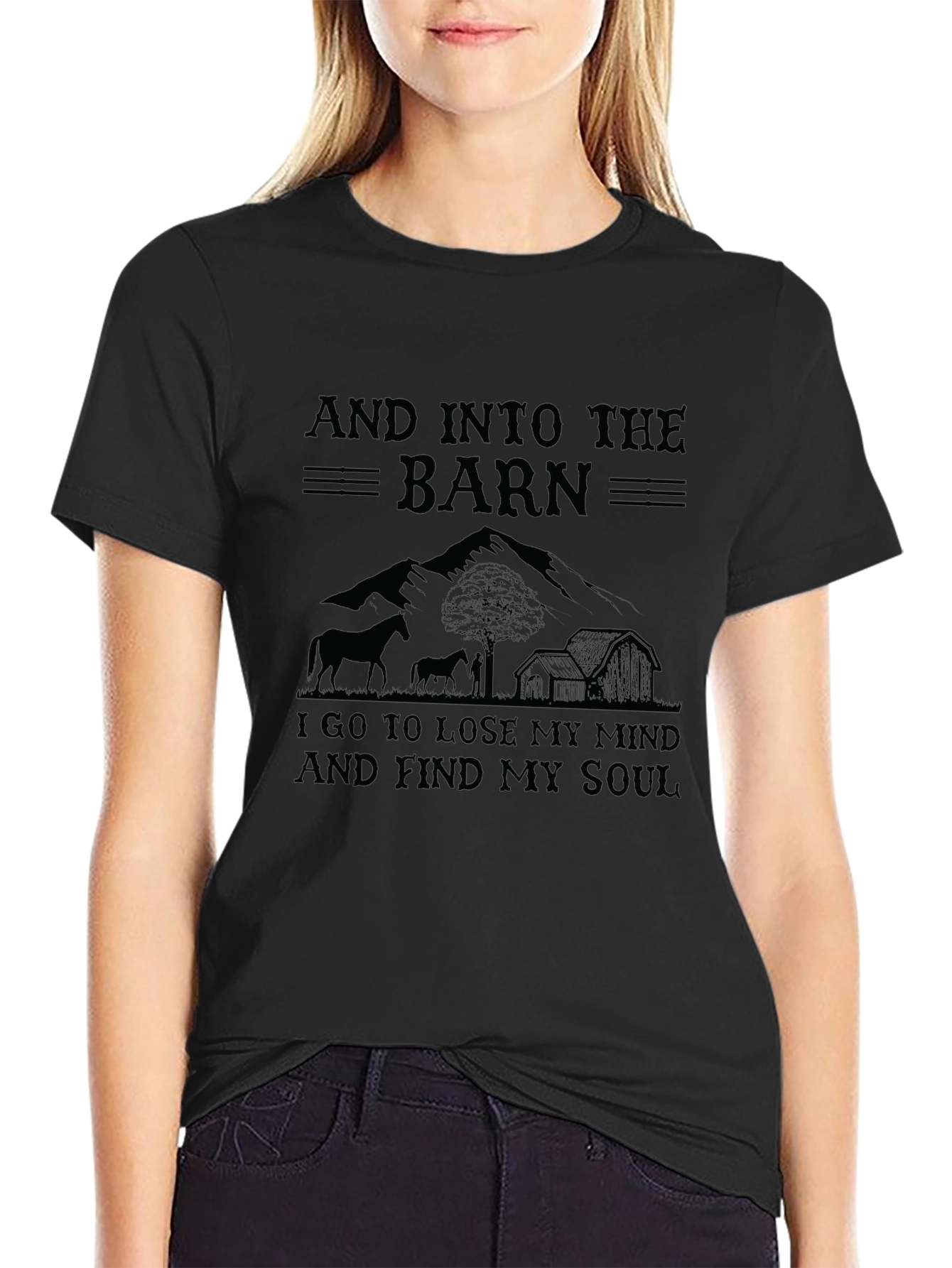 Barn Soul Black T-Shirt