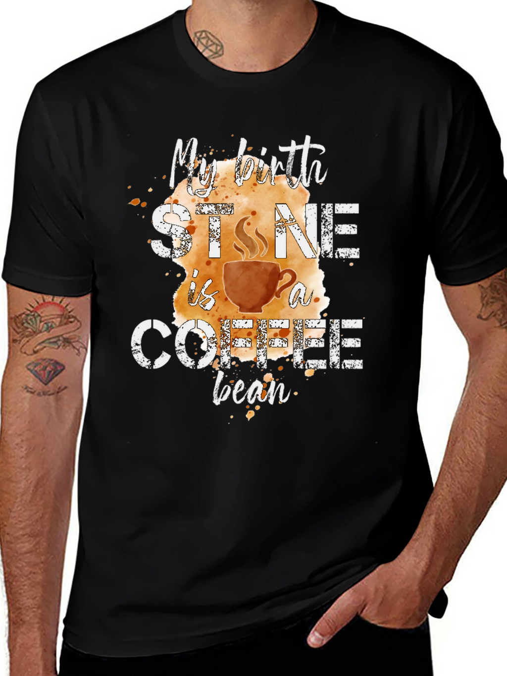 Coffee Bean Birthday T-Shirt
