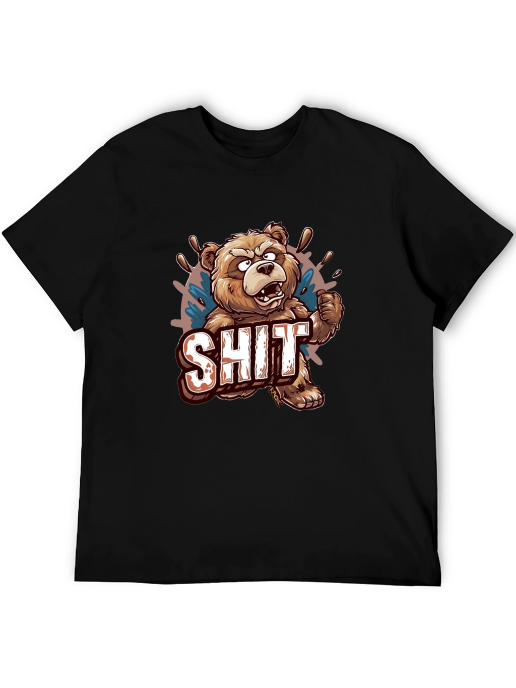 Bear SHIT Graphic T-Shirt