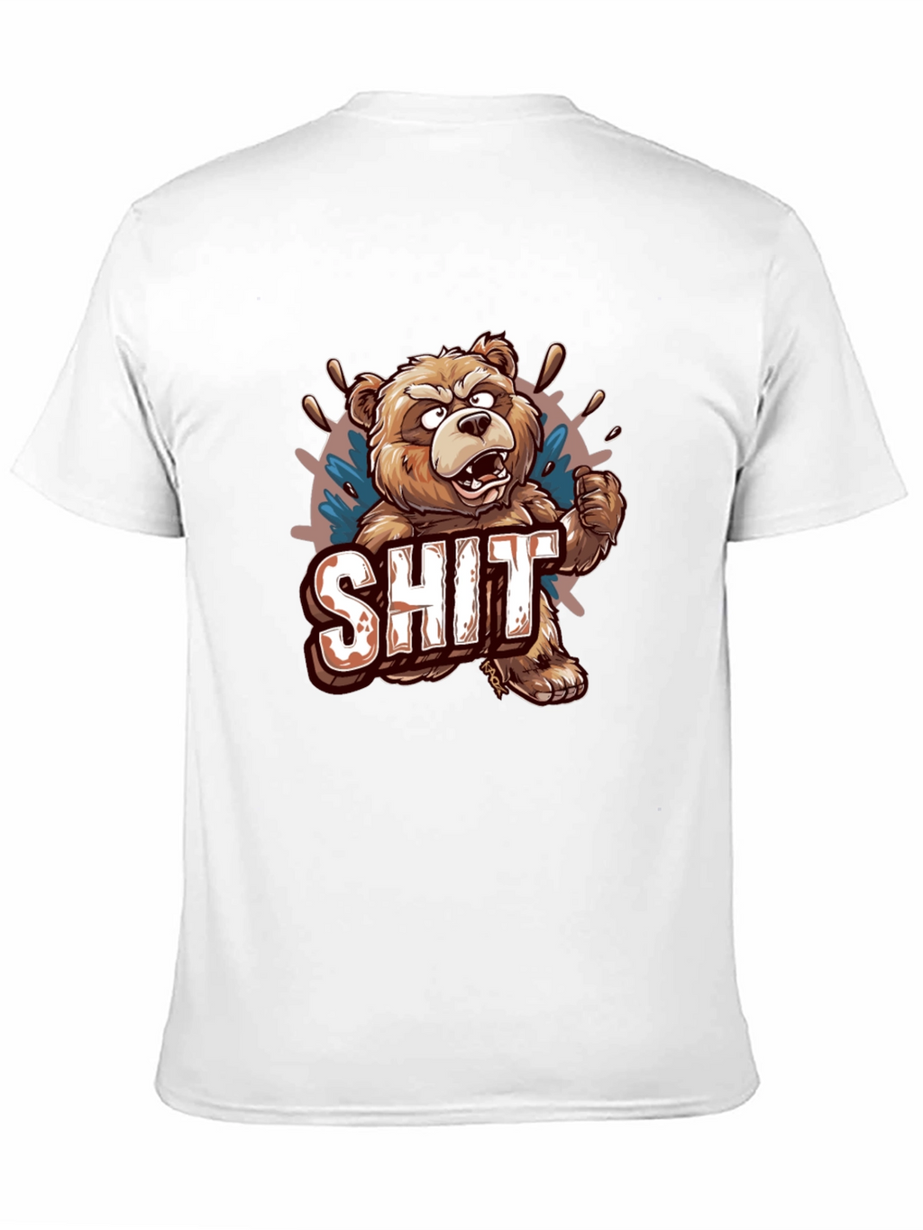 Bear SHIT Graphic T-Shirt