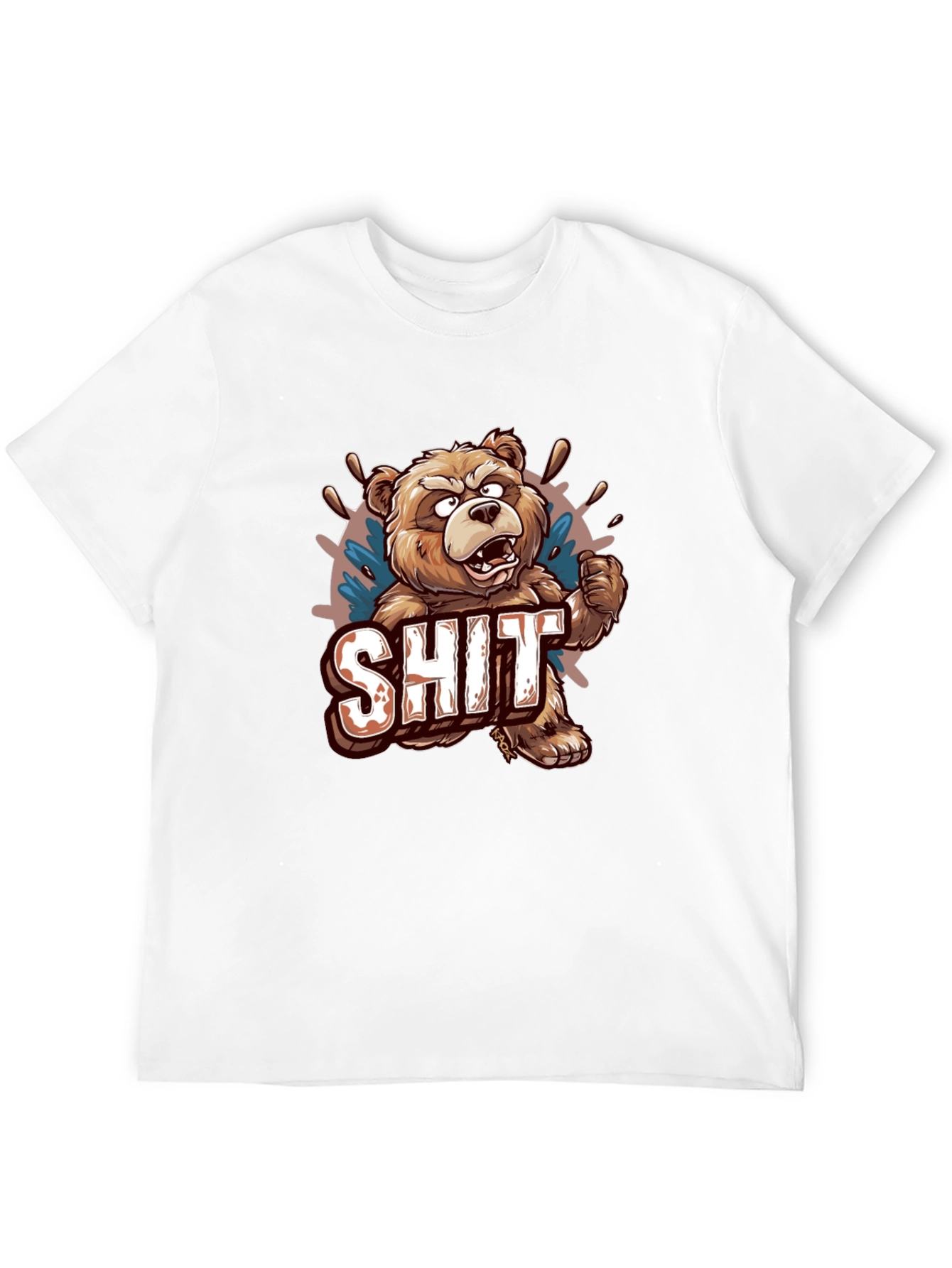 Bear SHIT Graphic T-Shirt