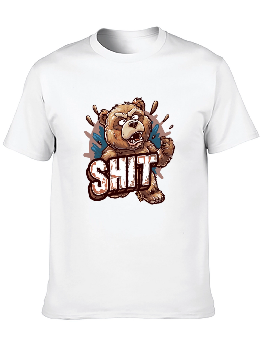 Bear SHIT Graphic T-Shirt