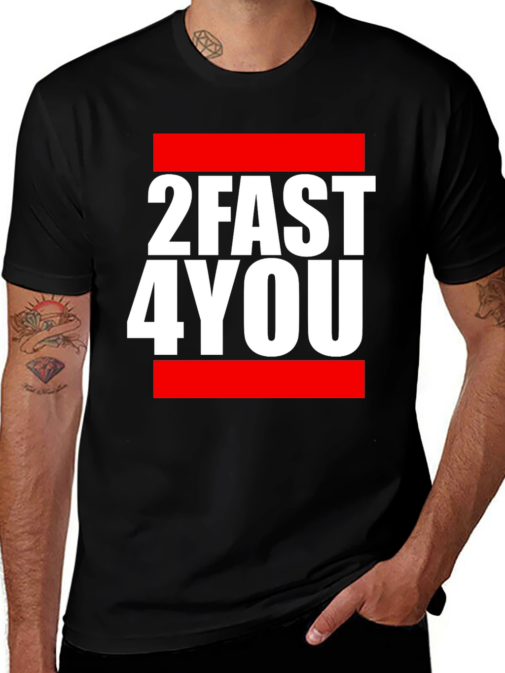 2FAST4YOU Graphic Tee - Bold Streetwear T-Shirt