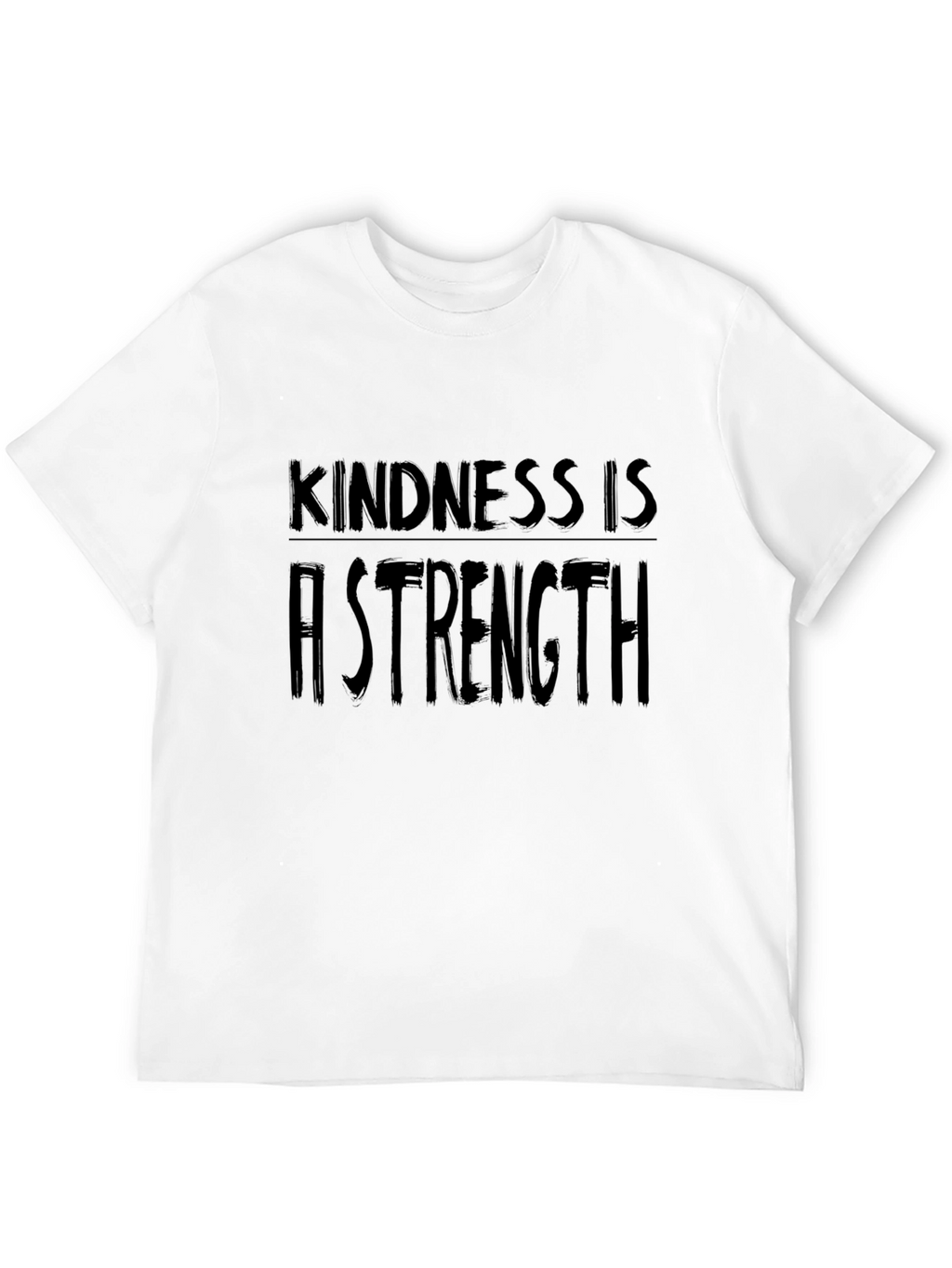 Kindness is a Strength Black Graphic Tee