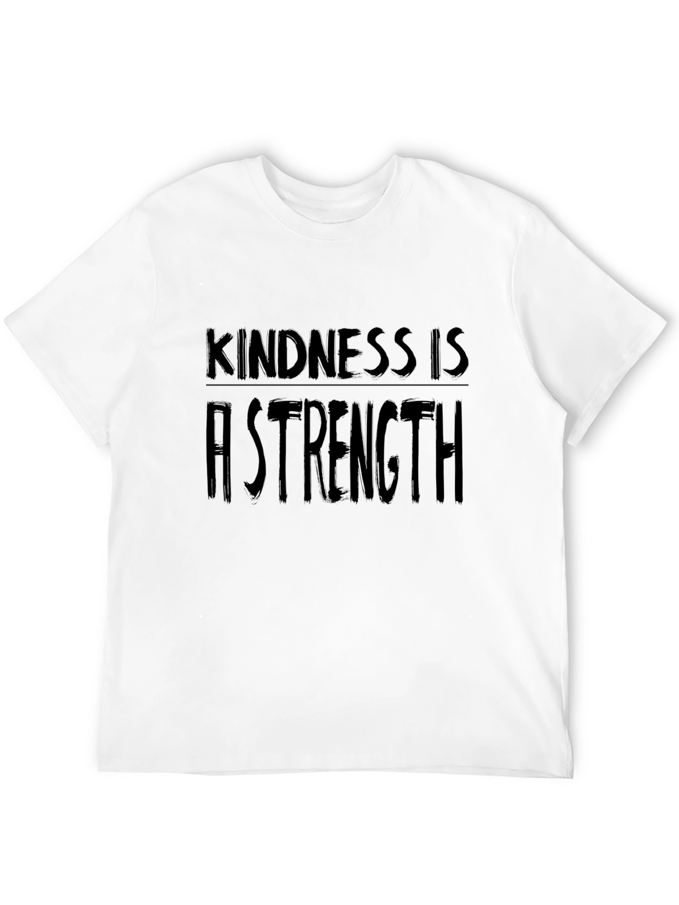 Kindness is a Strength Black Graphic Tee