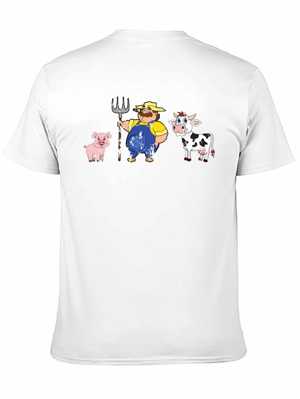 Cartoon Farm Animals T-Shirt