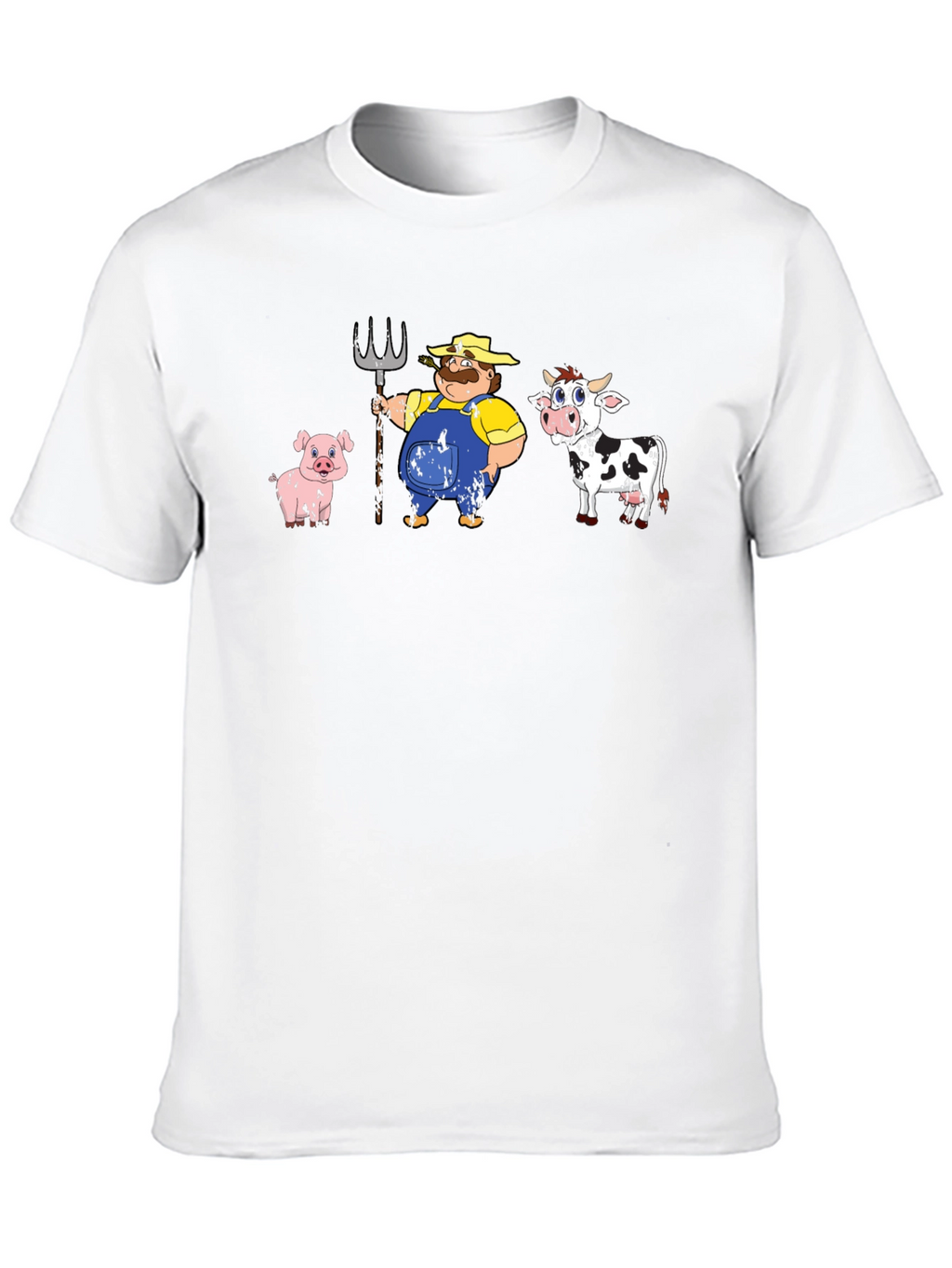 Cartoon Farm Animals T-Shirt