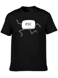 Escape Key T-Shirt - Funny Programmer Geek Tee