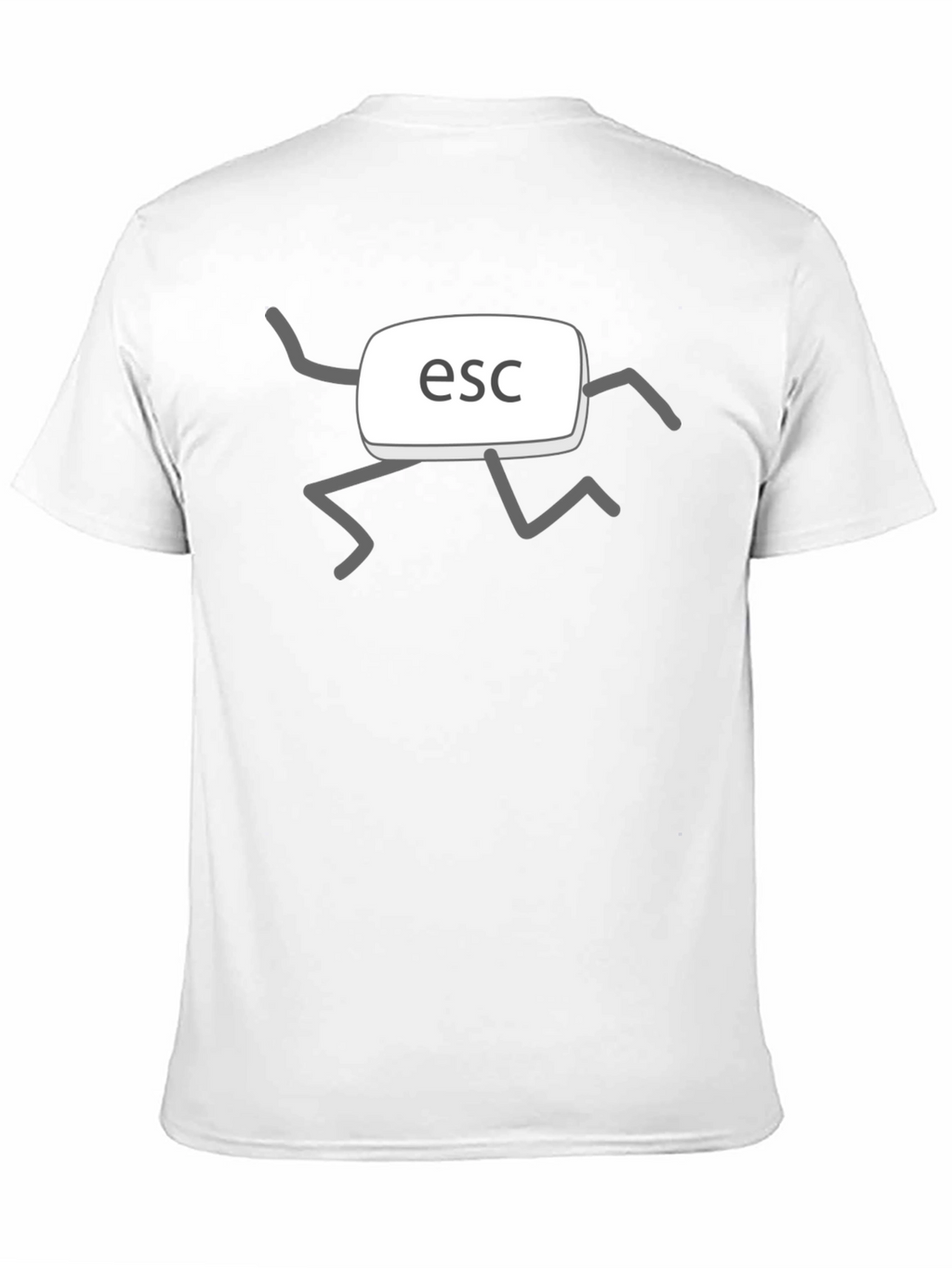 Escape Key T-Shirt - Funny Programmer Geek Tee