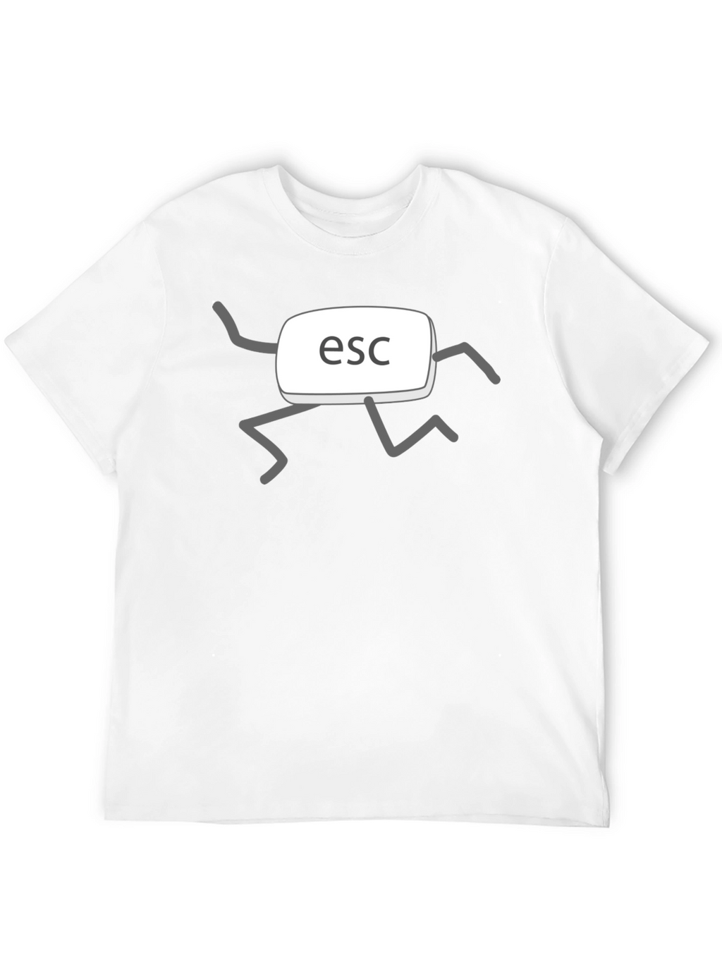 Escape Key T-Shirt - Funny Programmer Geek Tee