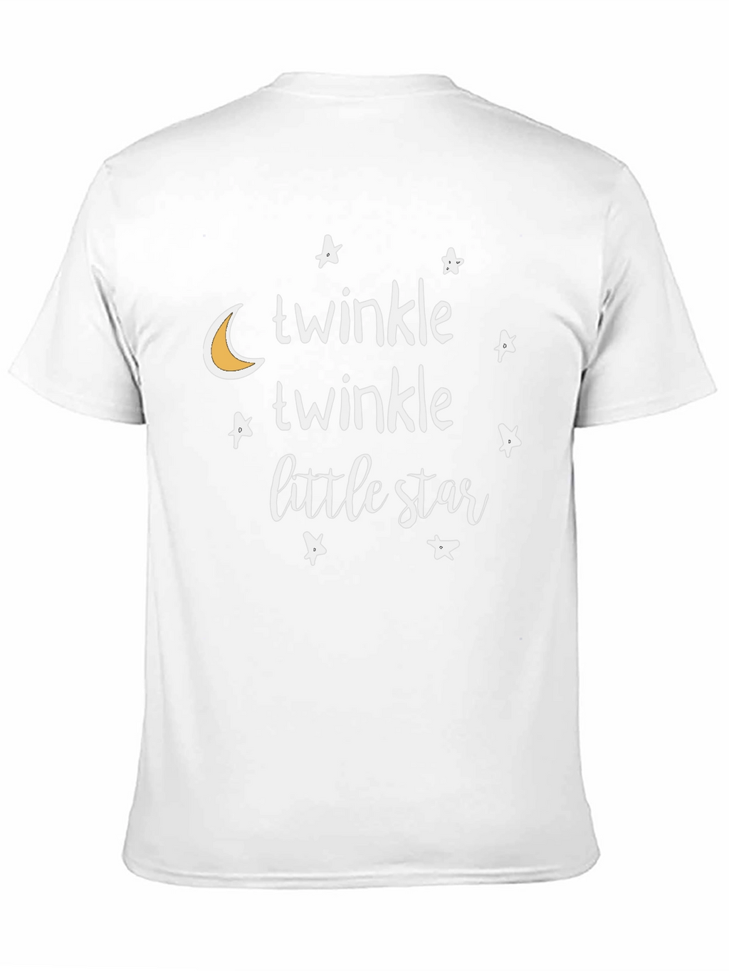 Twinkle Star Graphic Tee - Black Cotton Blend