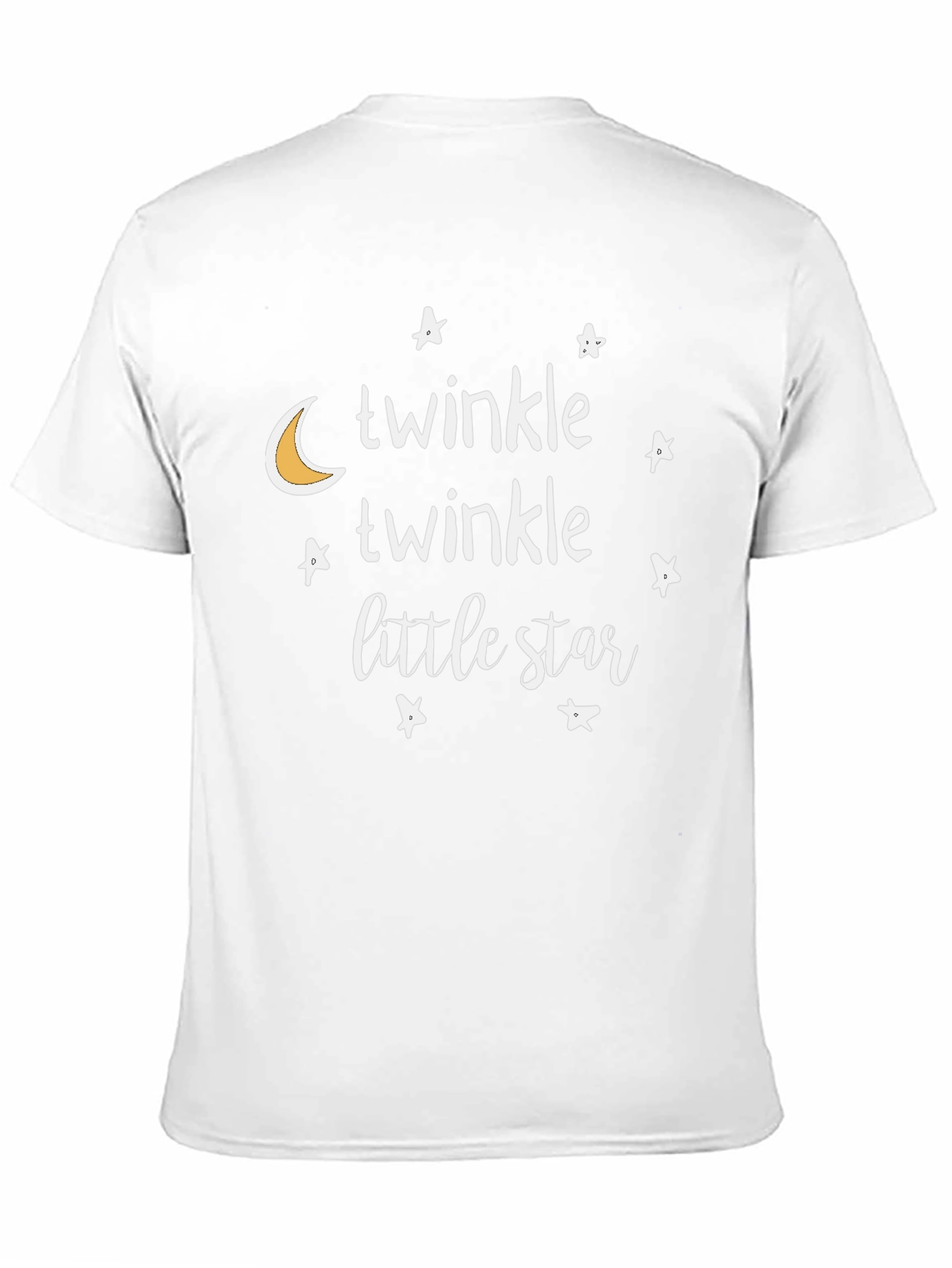 Twinkle Star Graphic Tee - Black Cotton Blend
