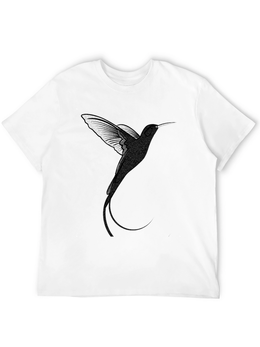 Hummingbird Graphic Tee - Mens Black T-Shirt