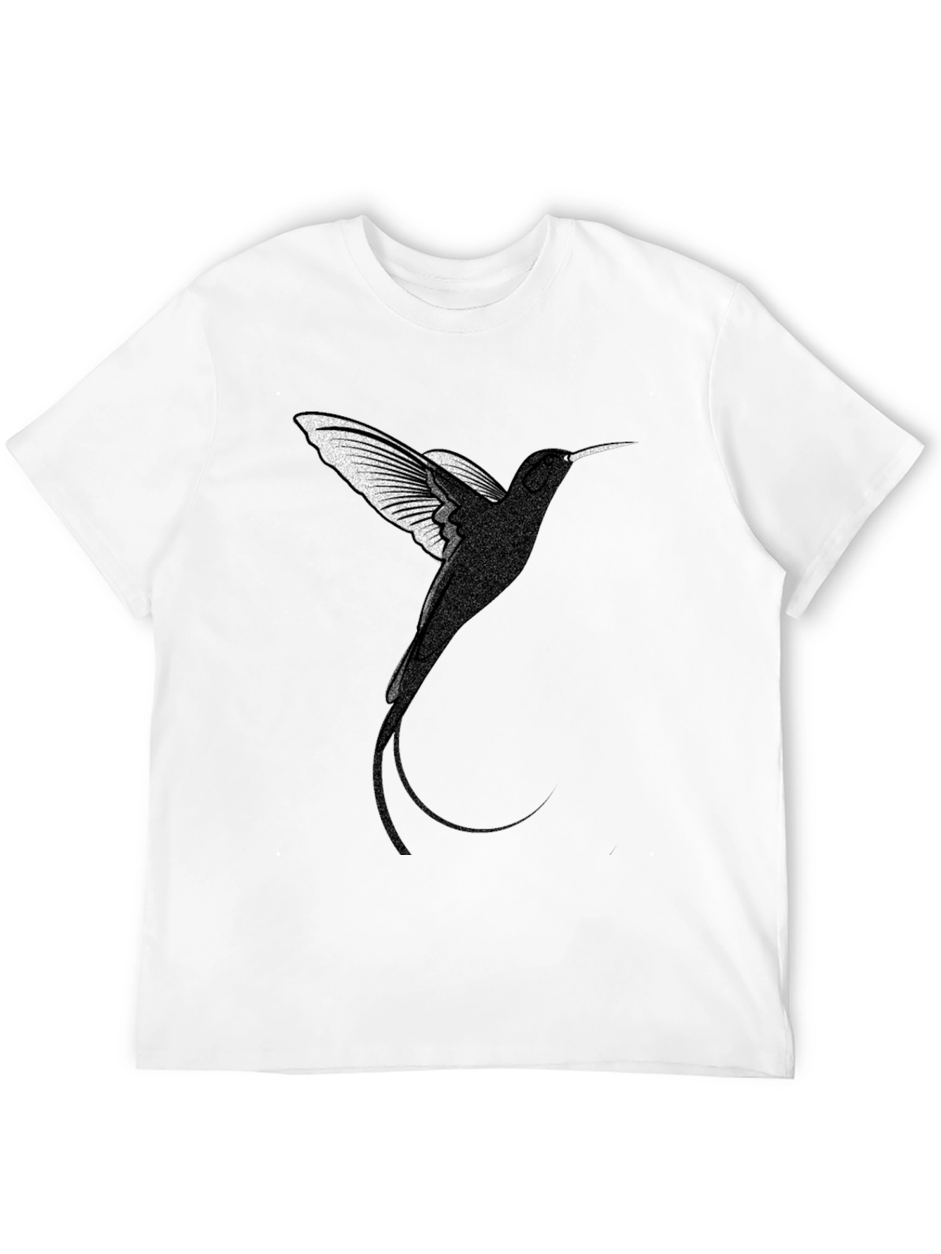 Hummingbird Graphic Tee - Mens Black T-Shirt