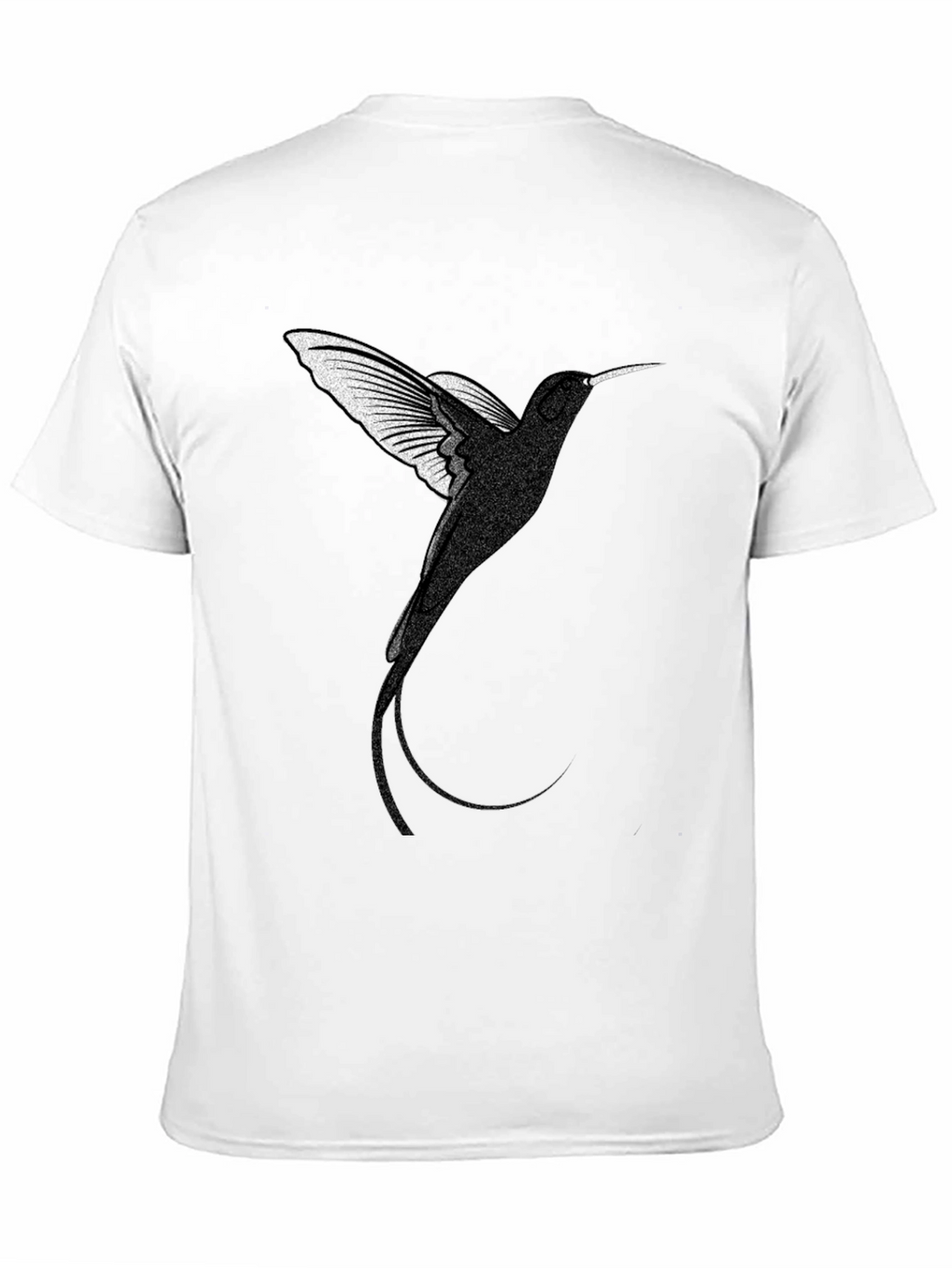 Hummingbird Graphic Tee - Mens Black T-Shirt