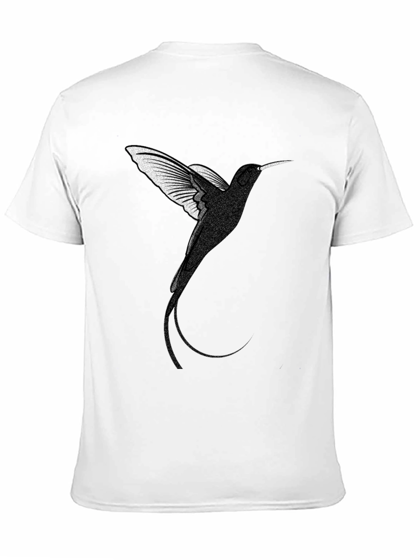 Hummingbird Graphic Tee - Mens Black T-Shirt