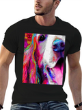 Dog Art Black Tee