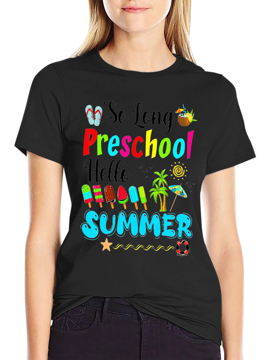So Long Preschool Hello Summer T-Shirt