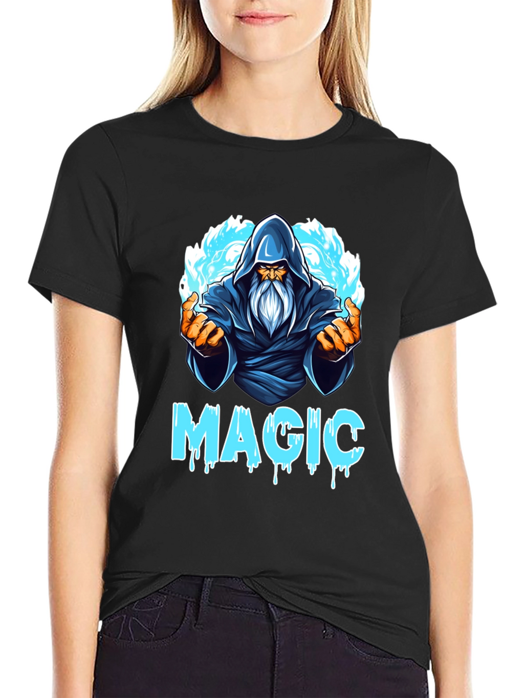 Magic Wizard Graphic T-Shirt