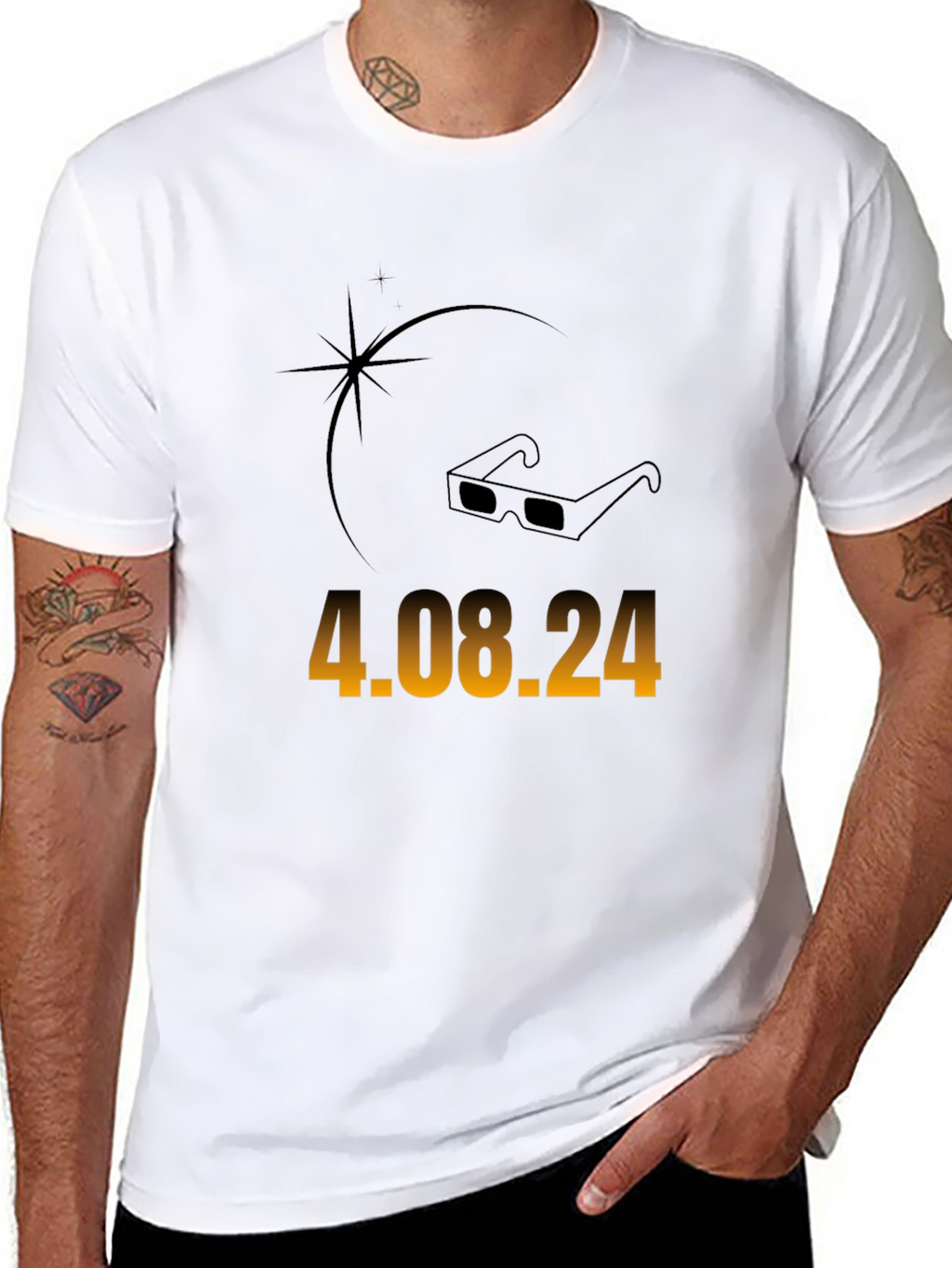 Total Solar Eclipse 4.08.24 T-Shirt