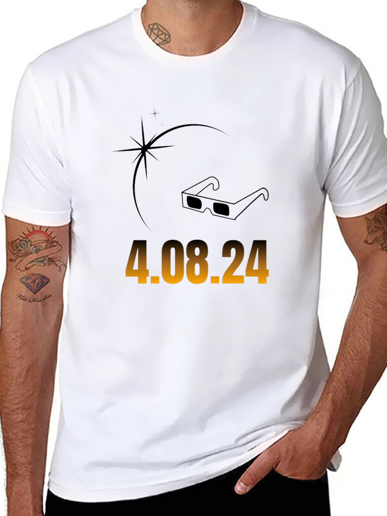 Total Solar Eclipse 4.08.24 T-Shirt