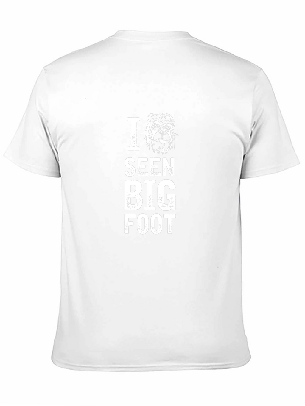 I Seen Bigfoot Black Graphic Tee