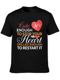 Cute Enough To Stop Your Heart Nurse T-Shirt