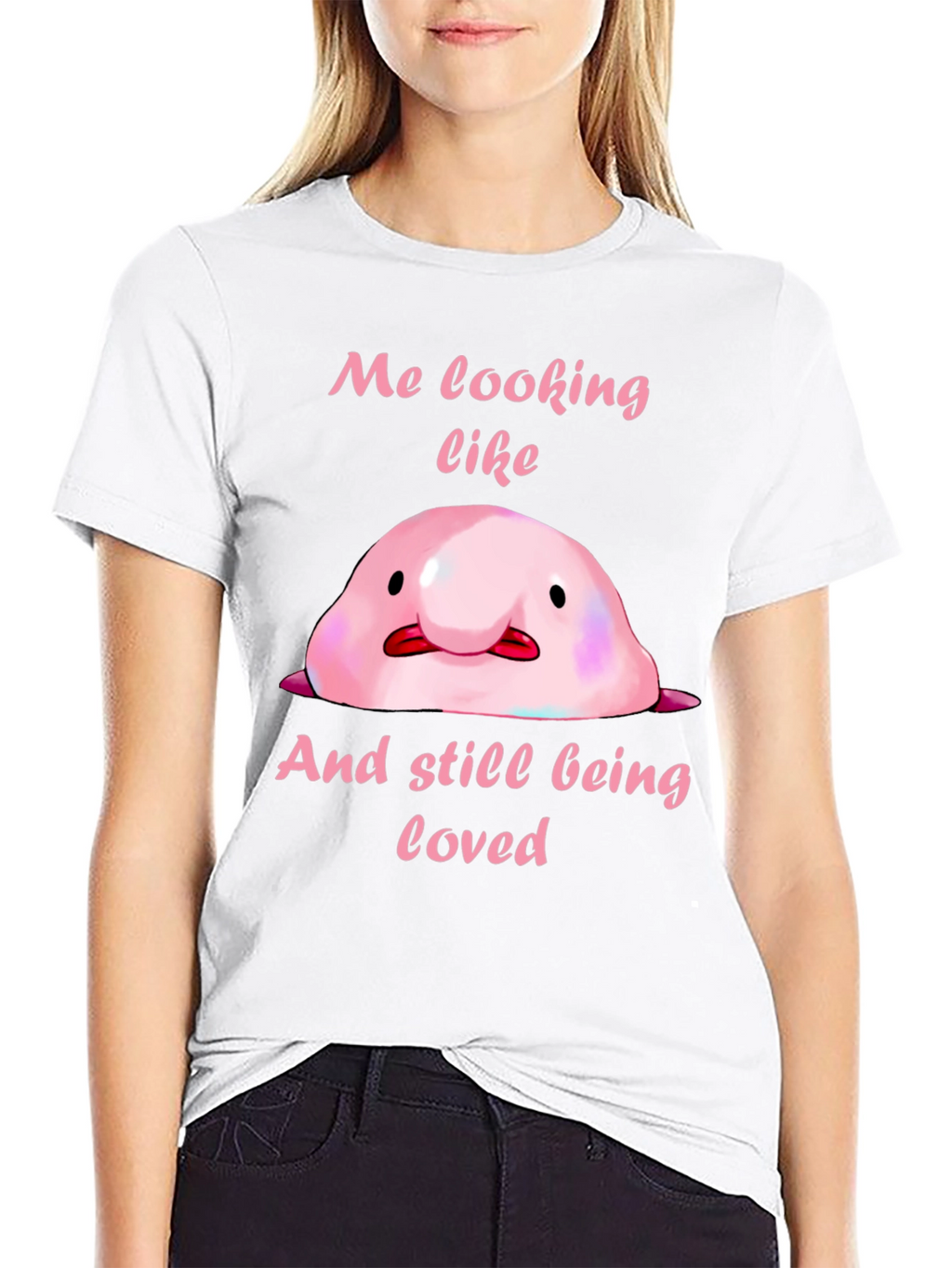 Blobfish Graphic T-Shirt - Funny & Loved