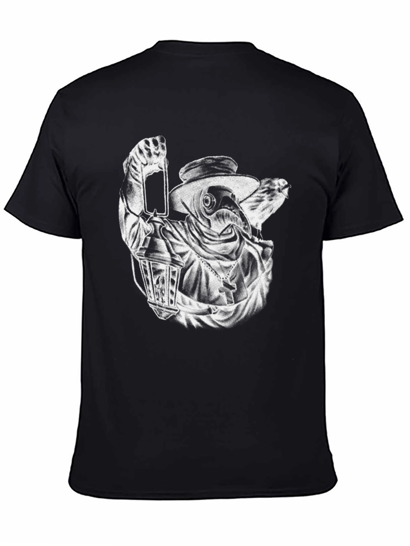Plague Doctor T-Shirt - Black Graphic Tee