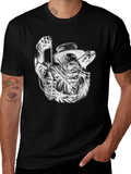 Plague Doctor T-Shirt - Black Graphic Tee