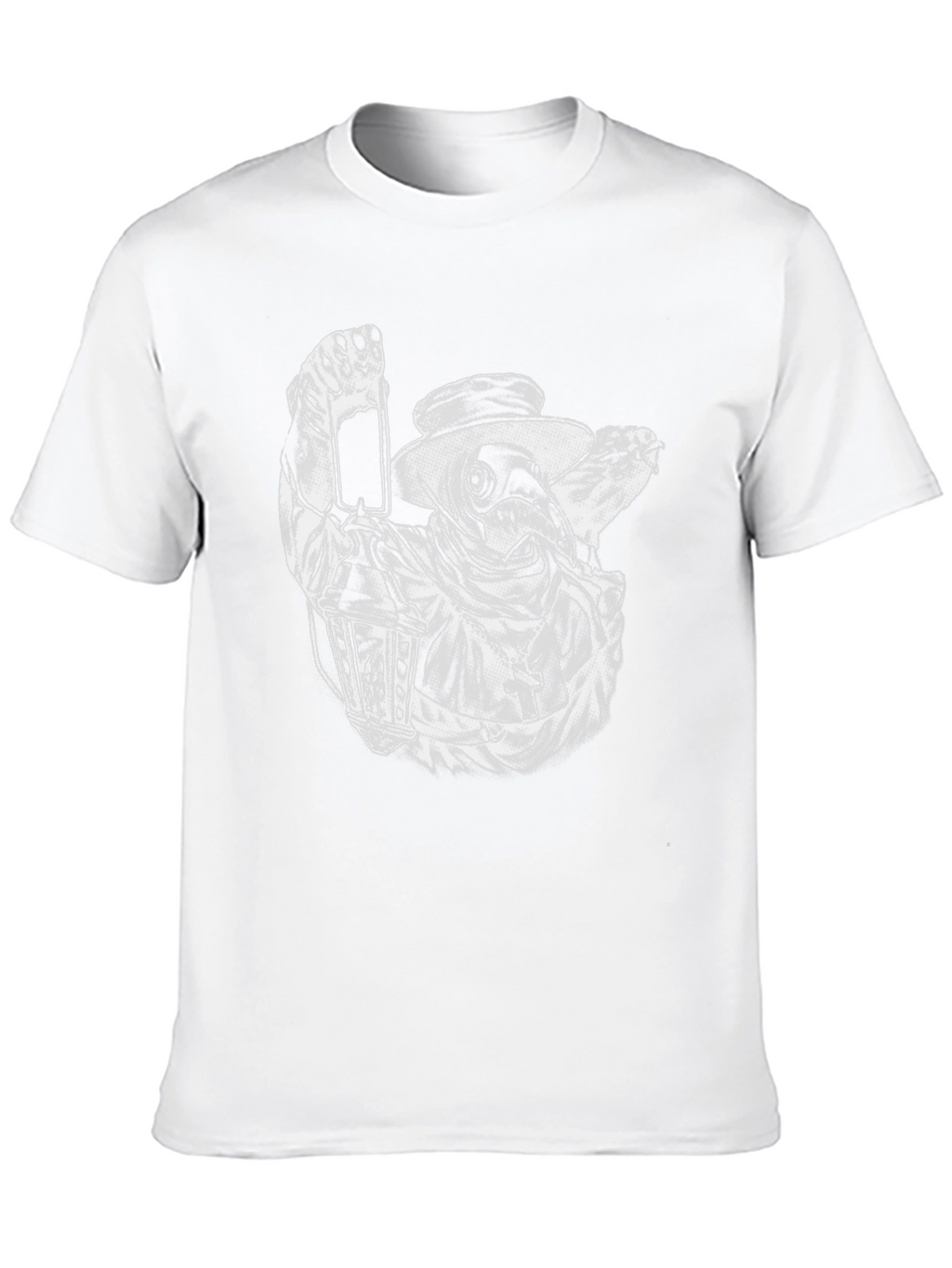 Plague Doctor T-Shirt - Black Graphic Tee