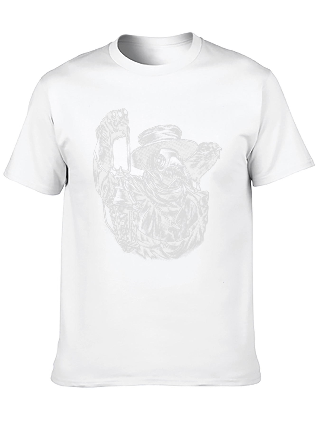 Plague Doctor T-Shirt - Black Graphic Tee