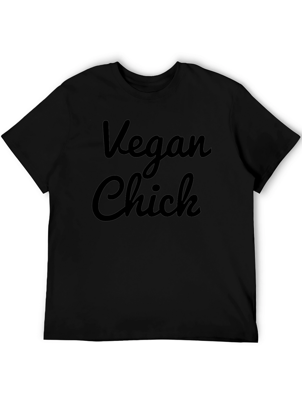 Vegan Chick Black T-Shirt