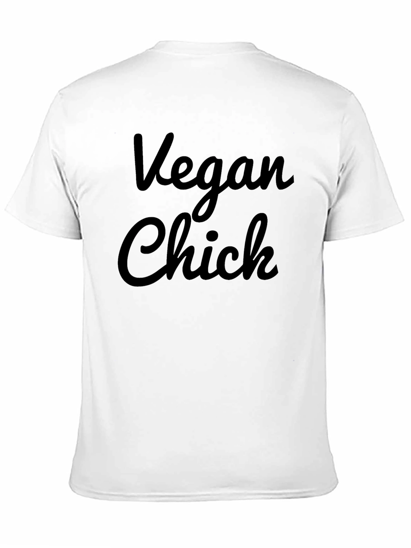 Vegan Chick Black T-Shirt