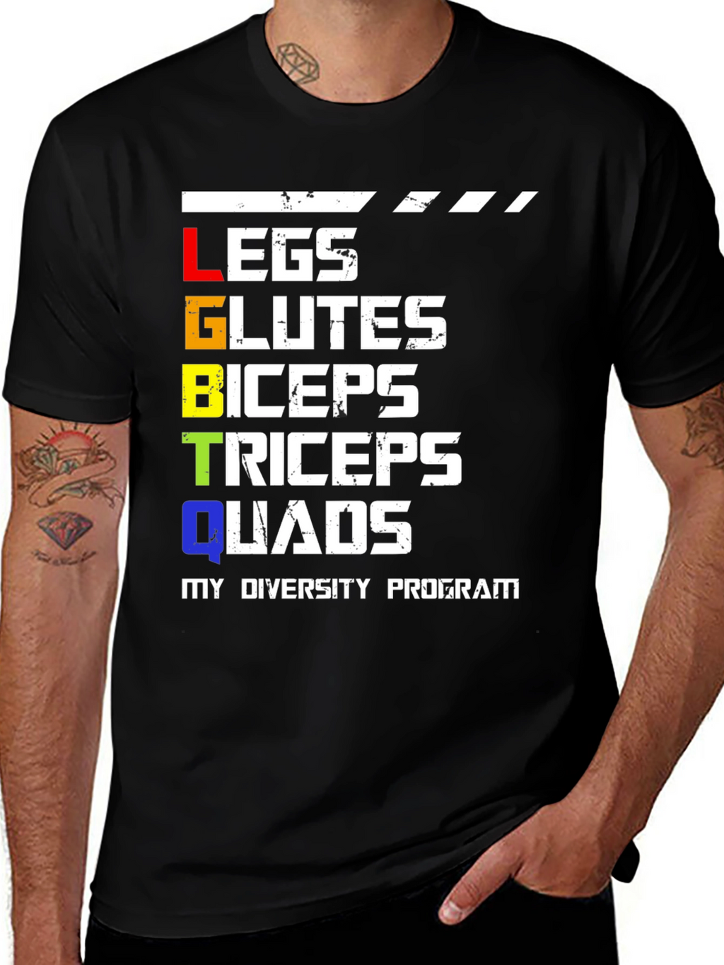 LGBTQ Funny Gym Workout Shirt